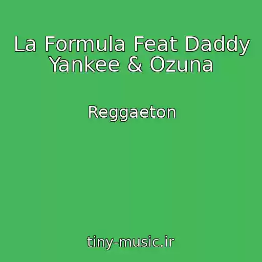 کاور آهنگ La Formula Feat Daddy Yankee & Ozuna از Reggaeton