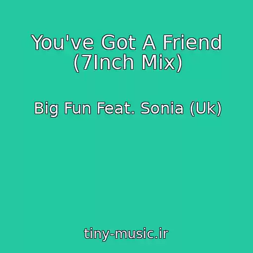کاور آهنگ You've Got A Friend (7Inch Mix) از Big Fun Feat. Sonia (Uk)
