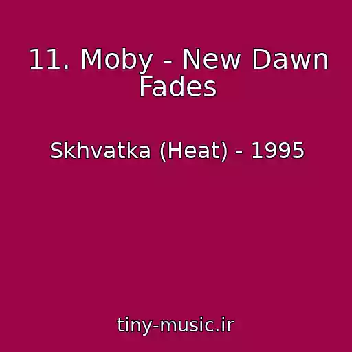 کاور آهنگ 11. Moby - New Dawn Fades از Skhvatka (Heat) - 1995