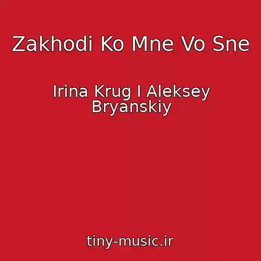 کاور آهنگ Zakhodi Ko Mne Vo Sne از Irina Krug I Aleksey Bryanskiy