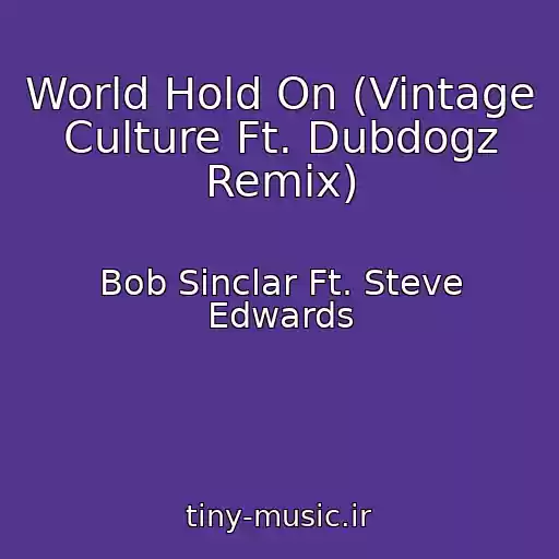کاور آهنگ World Hold On (Vintage Culture Ft. Dubdogz Remix) از Bob Sinclar Ft. Steve Edwards
