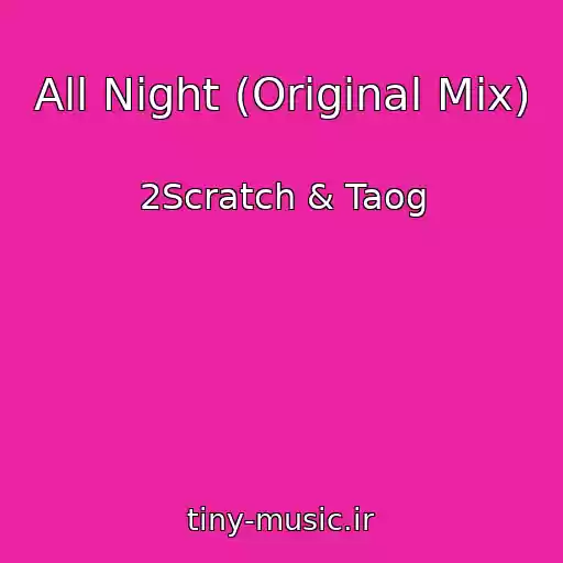کاور آهنگ All Night (Original Mix) از 2Scratch & Taog