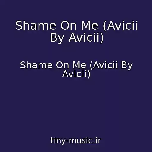 کاور آهنگ Shame On Me (Avicii By Avicii) از Shame On Me (Avicii By Avicii)