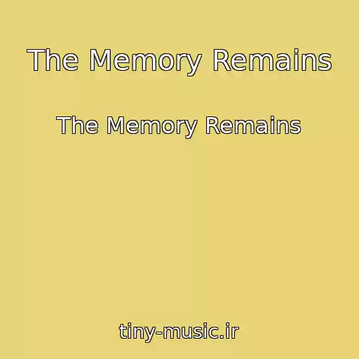 کاور آهنگ The Memory Remains از The Memory Remains