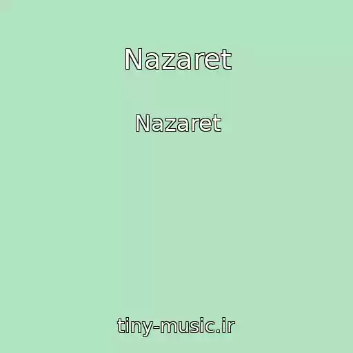 کاور آهنگ Nazaret از Nazaret
