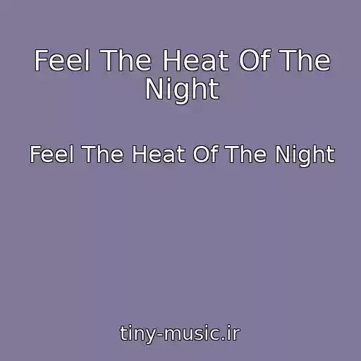 کاور آهنگ Feel The Heat Of The Night از Feel The Heat Of The Night