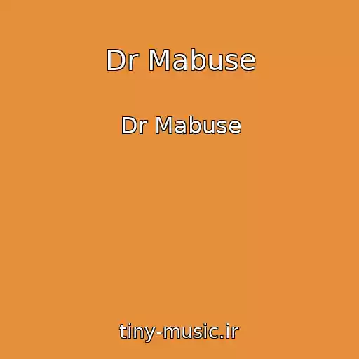 کاور آهنگ Dr Mabuse از Dr Mabuse