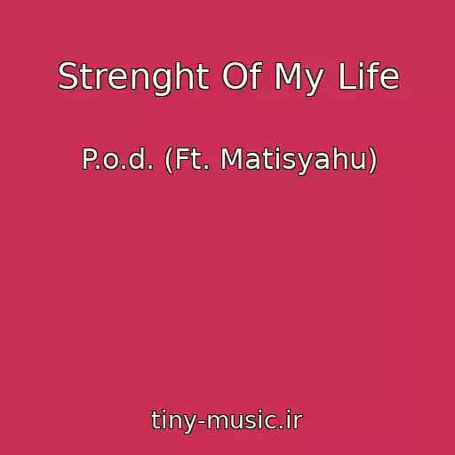 کاور آهنگ Strenght Of My Life از P.o.d. (Ft. Matisyahu)