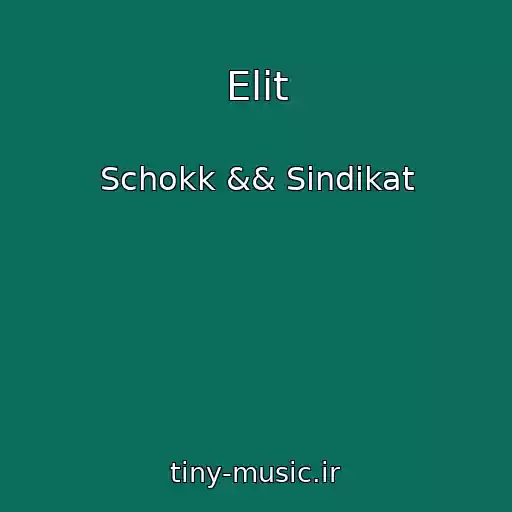 کاور آهنگ Elit از Schokk && Sindikat