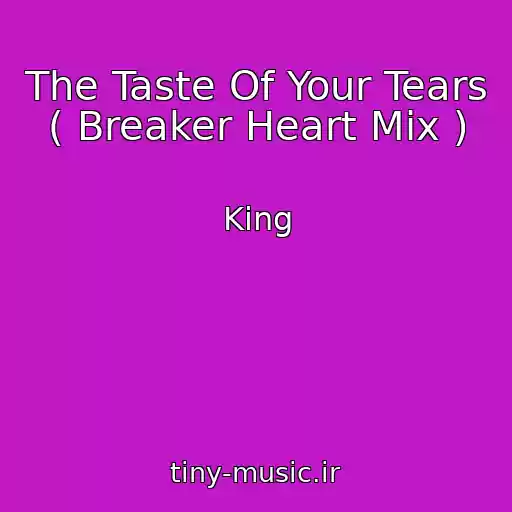 کاور آهنگ The Taste Of Your Tears ( Breaker Heart Mix ) از King