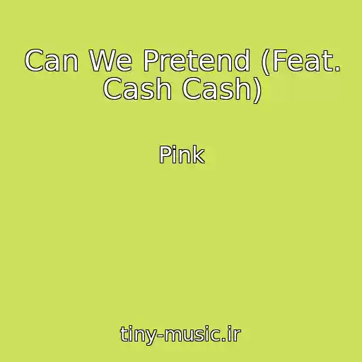 کاور آهنگ Can We Pretend (Feat. Cash Cash) از Pink
