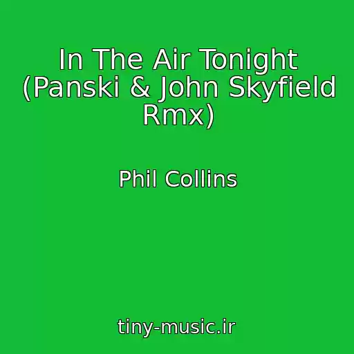 کاور آهنگ In The Air Tonight (Panski & John Skyfield Rmx) از Phil Collins
