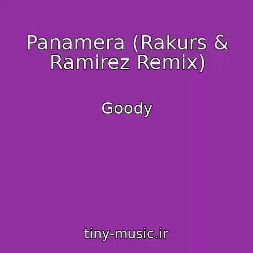 کاور آهنگ Panamera (Rakurs & Ramirez Remix) از Goody
