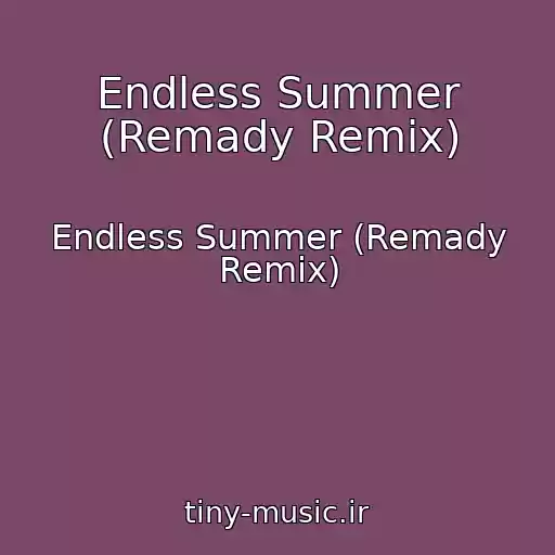 کاور آهنگ Endless Summer (Remady Remix) از Endless Summer (Remady Remix)