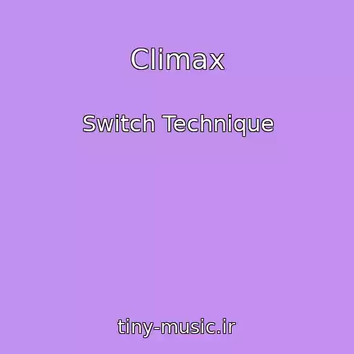 کاور آهنگ Climax از Switch Technique