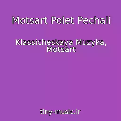 کاور آهنگ Motsart Polet Pechali از Klassicheskaya Muzyka, Motsart