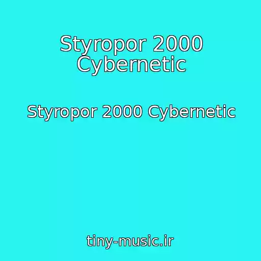 کاور آهنگ Styropor 2000 Cybernetic از Styropor 2000 Cybernetic