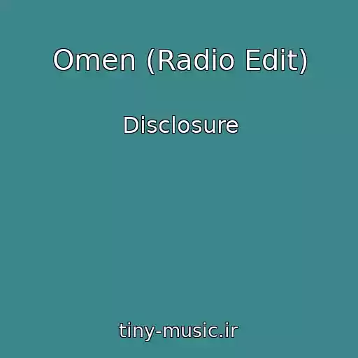 کاور آهنگ Omen (Radio Edit) از Disclosure