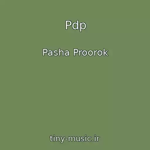 کاور آهنگ Pdp از Pasha Proorok