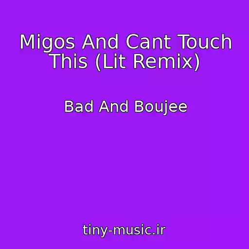 کاور آهنگ Migos And Cant Touch This (Lit Remix) از Bad And Boujee