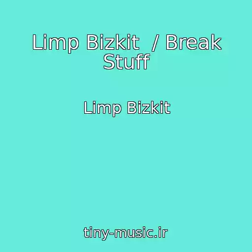 کاور آهنگ Limp Bizkit  / Break Stuff از Limp Bizkit