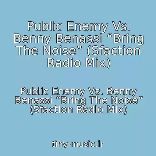 کاور آهنگ Public Enemy Vs. Benny Benassi “Bring The Noise” (Sfaction Radio Mix) از Public Enemy Vs. Benny Benassi “Bring The Noise” (Sfaction Radio Mix)