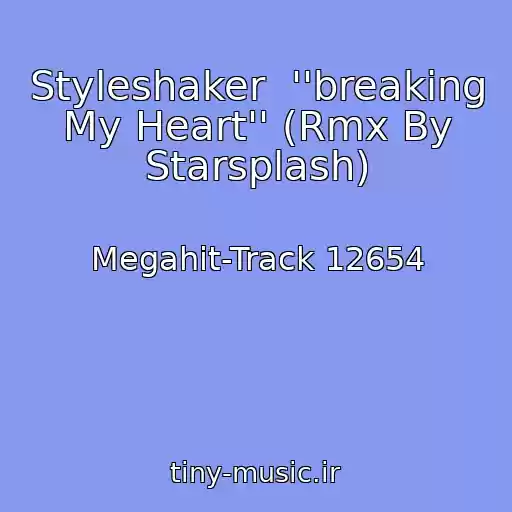 کاور آهنگ Styleshaker  ''breaking My Heart'' (Rmx By Starsplash) از Megahit-Track 12654