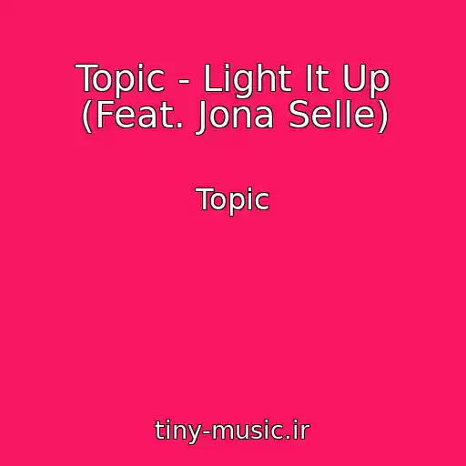 کاور آهنگ Topic - Light It Up (Feat. Jona Selle) از Topic