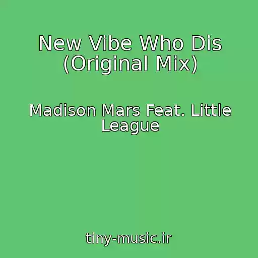 کاور آهنگ New Vibe Who Dis (Original Mix) از Madison Mars Feat. Little League