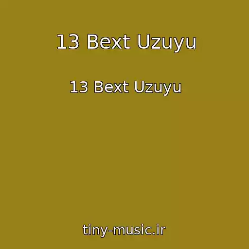 کاور آهنگ 13 Bext Uzuyu از 13 Bext Uzuyu