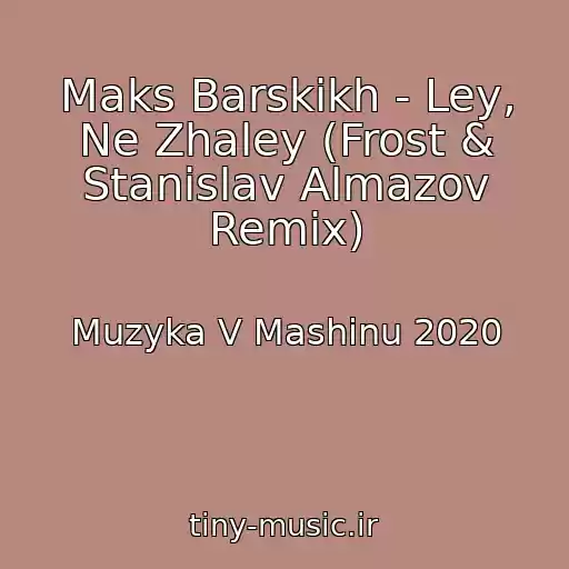 کاور آهنگ Maks Barskikh - Ley, Ne Zhaley (Frost & Stanislav Almazov Remix) از Muzyka V Mashinu 2020
