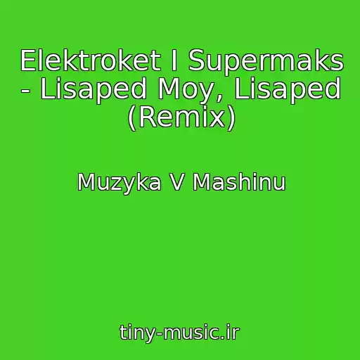کاور آهنگ Elektroket I Supermaks - Lisaped Moy, Lisaped (Remix) از Muzyka V Mashinu
