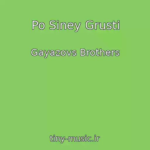 کاور آهنگ Po Siney Grusti از Gayazovs Brothers