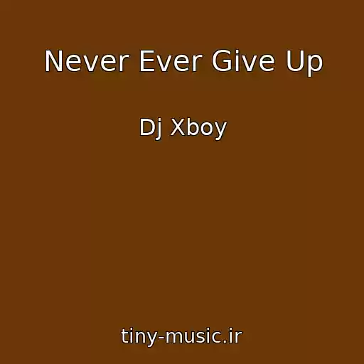 کاور آهنگ Never Ever Give Up از Dj Xboy