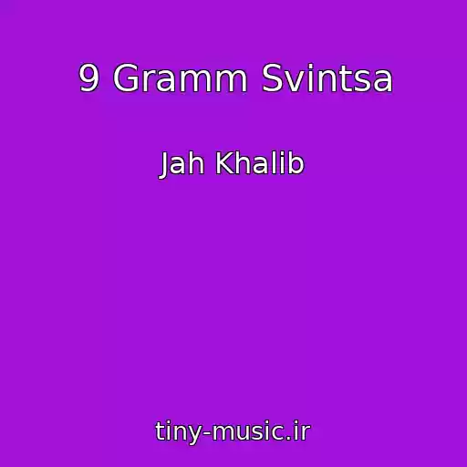 کاور آهنگ 9 Gramm Svintsa از Jah Khalib