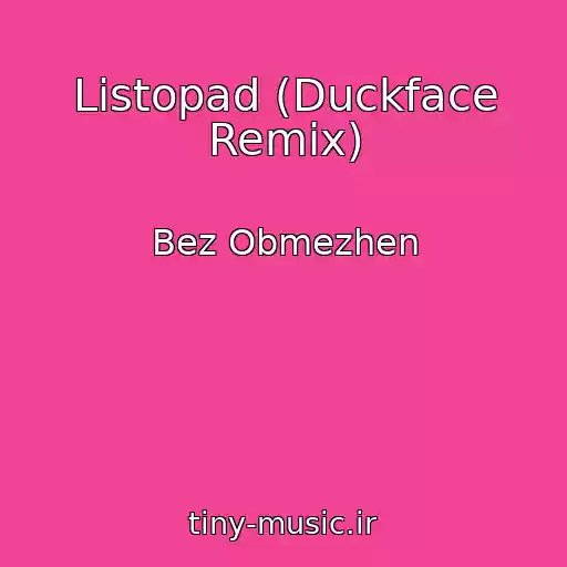 کاور آهنگ Listopad (Duckface Remix) از Bez Obmezhen