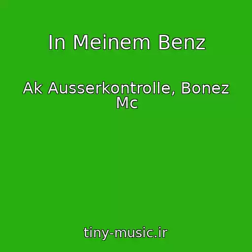 کاور آهنگ In Meinem Benz از Ak Ausserkontrolle, Bonez Mc
