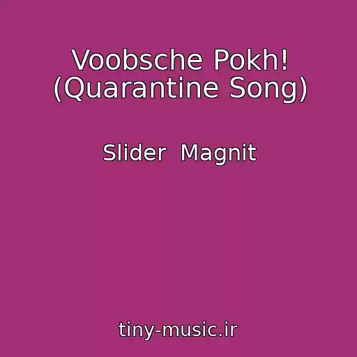 کاور آهنگ Voobsche Pokh! (Quarantine Song) از Slider  Magnit