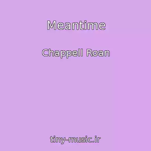 کاور آهنگ Meantime از Chappell Roan