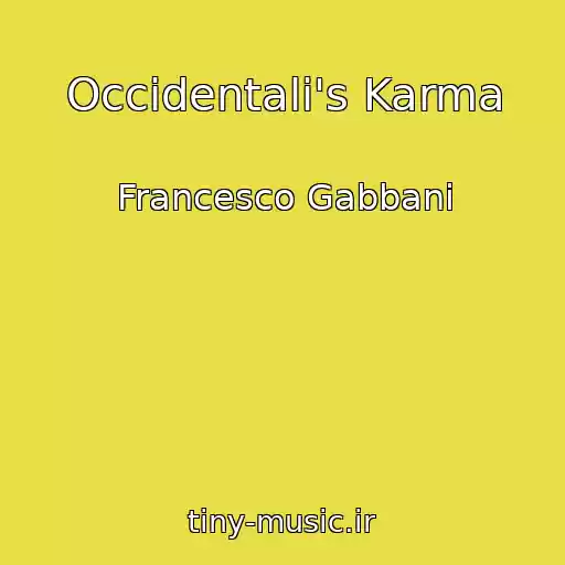 کاور آهنگ Occidentali's Karma از Francesco Gabbani
