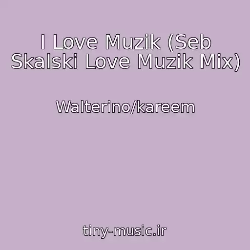 کاور آهنگ I Love Muzik (Seb Skalski Love Muzik Mix) از Walterino/kareem