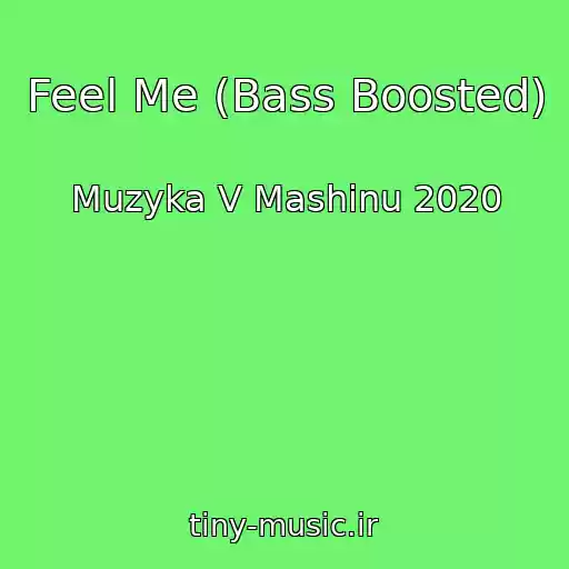 کاور آهنگ Feel Me (Bass Boosted) از Muzyka V Mashinu 2020