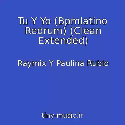 کاور آهنگ Tu Y Yo (Bpmlatino Redrum) (Clean Extended) از Raymix Y Paulina Rubio