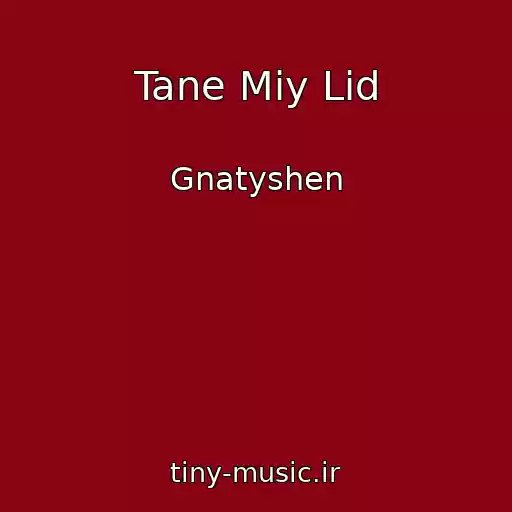 کاور آهنگ Tane Mіy Lіd از Gnatyshen