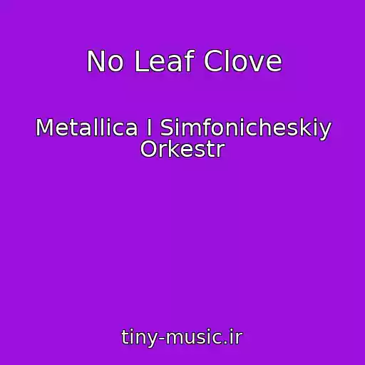 کاور آهنگ No Leaf Clove از Metallica I Simfonicheskiy Orkestr