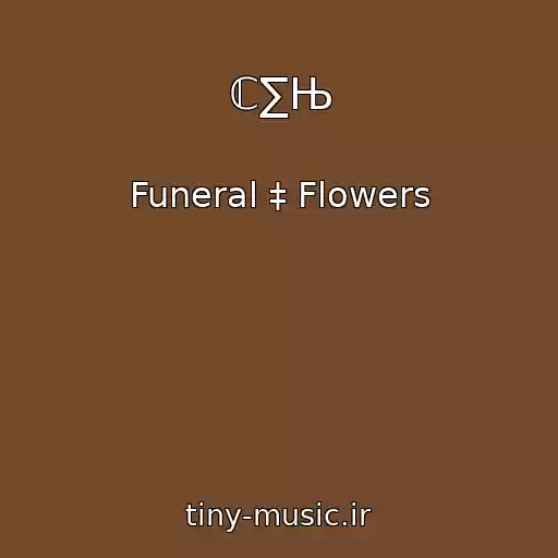 کاور آهنگ ℂ∑Њ از Funeral ‡ Flowers