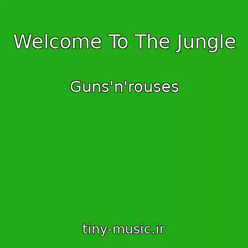 کاور آهنگ Welcome To The Jungle از Guns'n'rouses