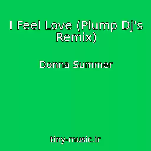 کاور آهنگ I Feel Love (Plump Dj's Remix) از Donna Summer