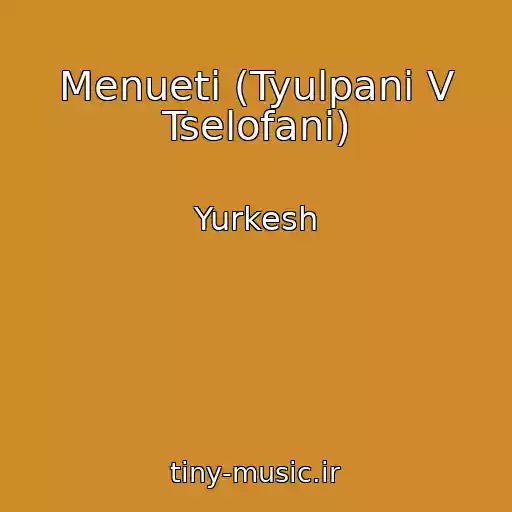 کاور آهنگ Menueti (Tyulpani V Tselofanі) از Yurkesh