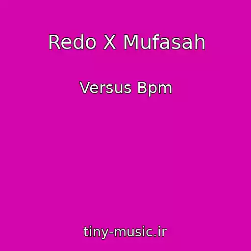 کاور آهنگ Redo X Mufasah از Versus Bpm